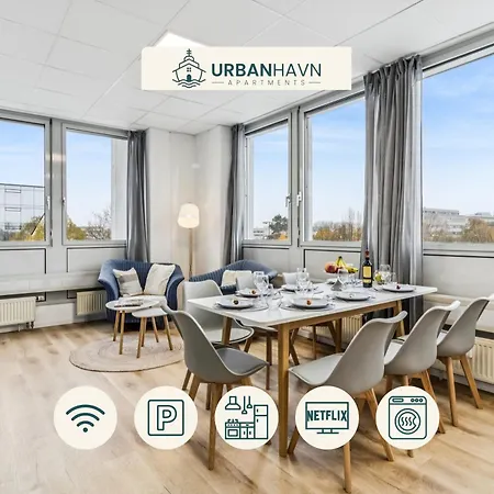 Urban Havn - 6 Mit Anbindung Fuer Bis Zu 34 Personen 아파트 드라이아이히