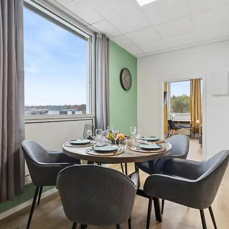 Apartamento Urban Havn - 6 Mit Anbindung Fuer Bis Zu 34 Personen *