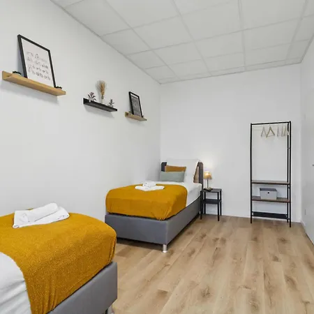 Apartment Urban Havn - 6 Mit Anbindung Für Bis Zu 34 Personen Dreieich