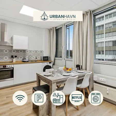 Urban Havn - 6 Mit Anbindung Fuer Bis Zu 34 Personen Lägenhet *