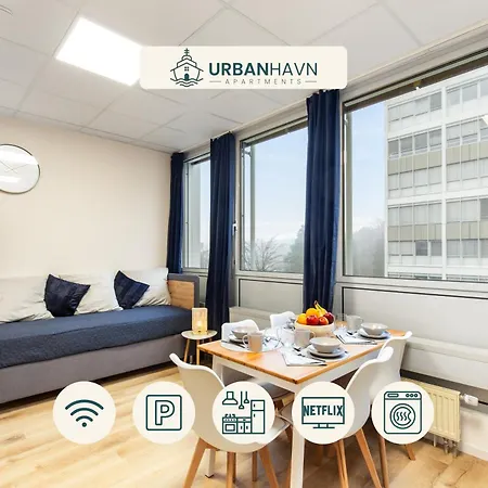 Apartamento Urban Havn - 6 Mit Anbindung Fuer Bis Zu 34 Personen Dreieich