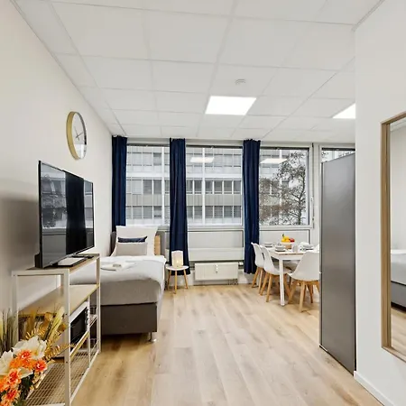 アパート Urban Havn - 6 Mit Anbindung Fuer Bis Zu 34 Personen ドライアイヒ