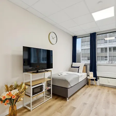 アパート Urban Havn - 6 Mit Anbindung Fuer Bis Zu 34 Personen ドライアイヒ