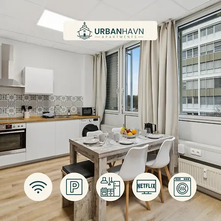 아파트 Urban Havn - 6 Mit Anbindung Fuer Bis Zu 34 Personen 드라이아이히