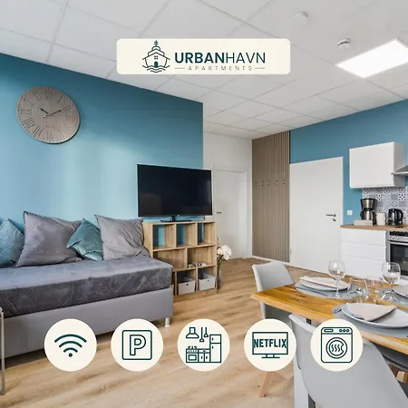 Urban Havn - 6 Mit Anbindung Fuer Bis Zu 34 Personen * 드라이아이히