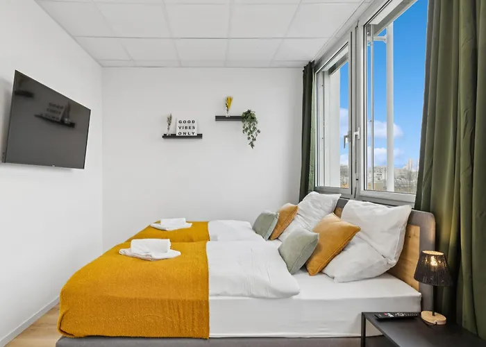 Апартаменты Urban Havn - 6 Mit Anbindung Fuer Bis Zu 34 Personen Драйайх