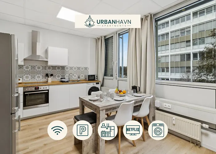 Urban Havn - 6 Mit Anbindung Fuer Bis Zu 34 Personen Апартаменты *