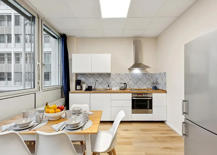 Urban Havn - 6 Mit Anbindung Fuer Bis Zu 34 Personen Апартаменты Драйайх